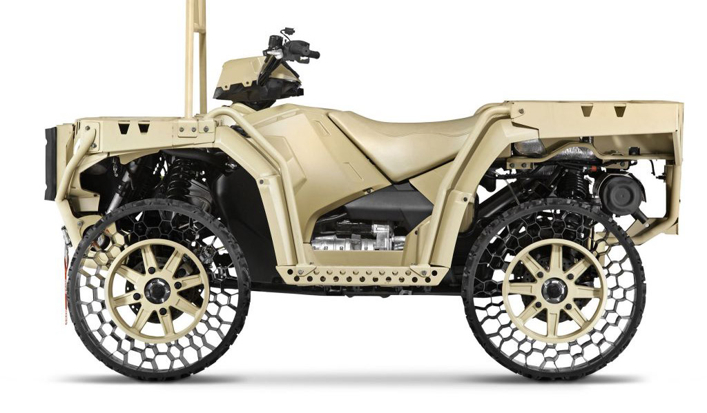 America’s Polaris Promises Airless Tire By Next Year