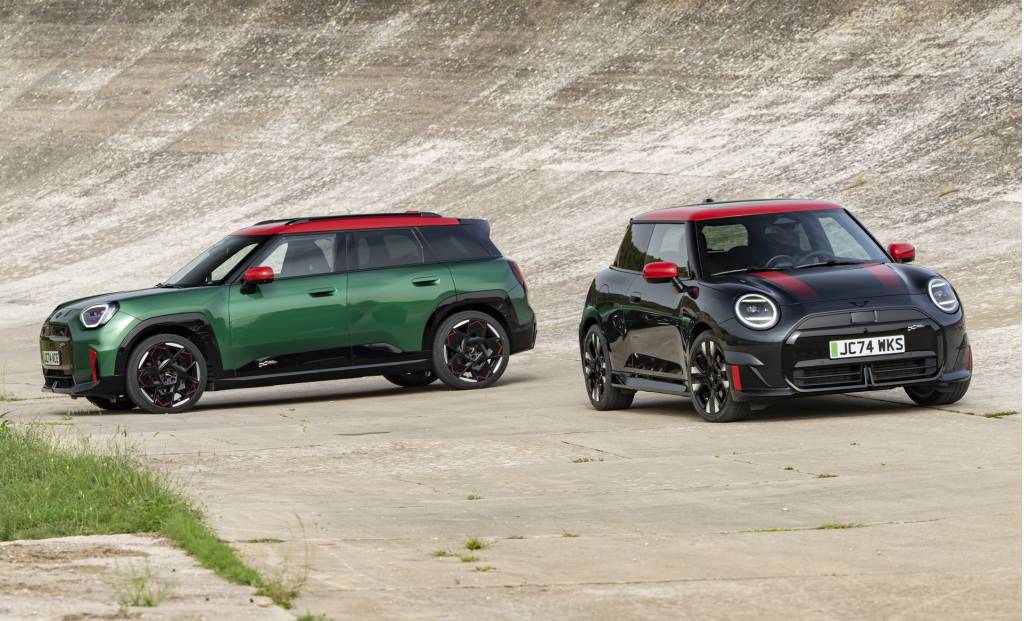 Mini John Cooper Works Cooper and Aceman EVs