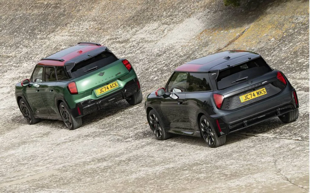 Mini John Cooper Works Cooper and Aceman EVs