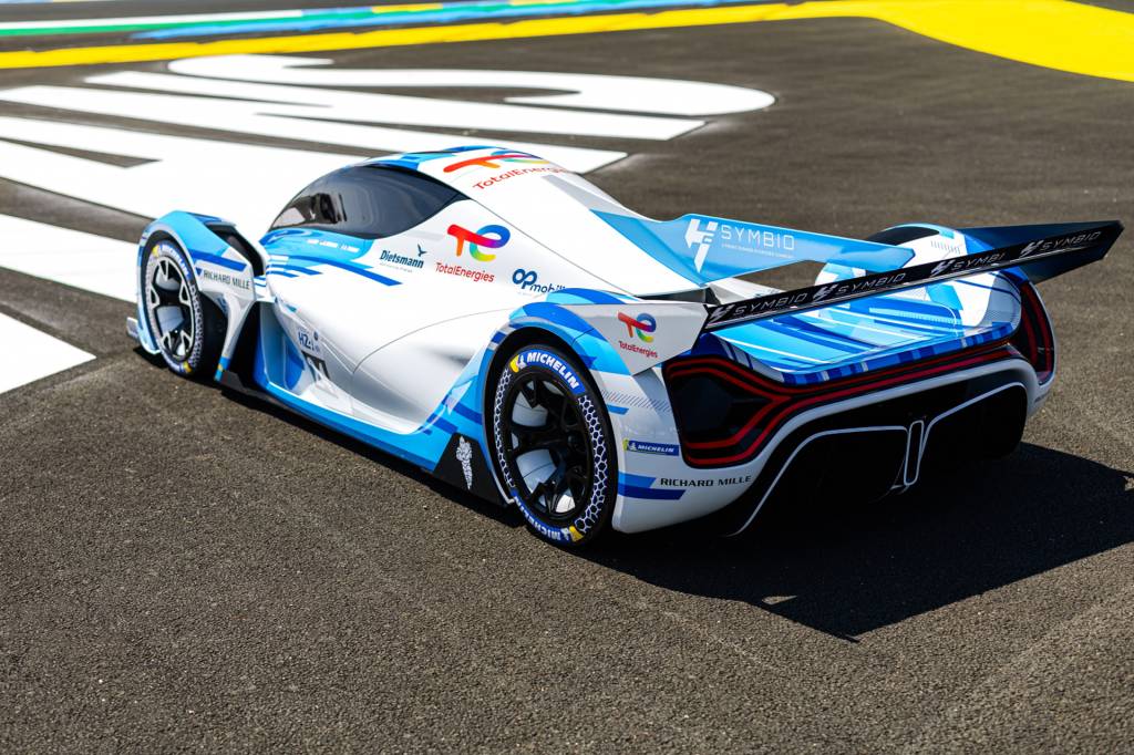 MissionH24 Evo hydrogen-electric race car concept