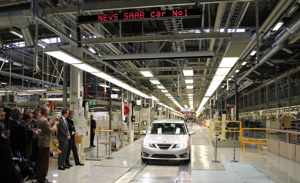 NEVS starts production of 2014 Saab 9-3
