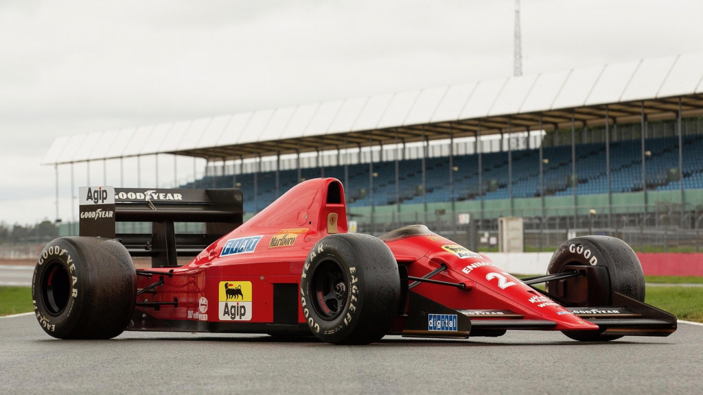 Nigel Mansell's 1989 Ferrari 640 (photo via RM Sotheby's)