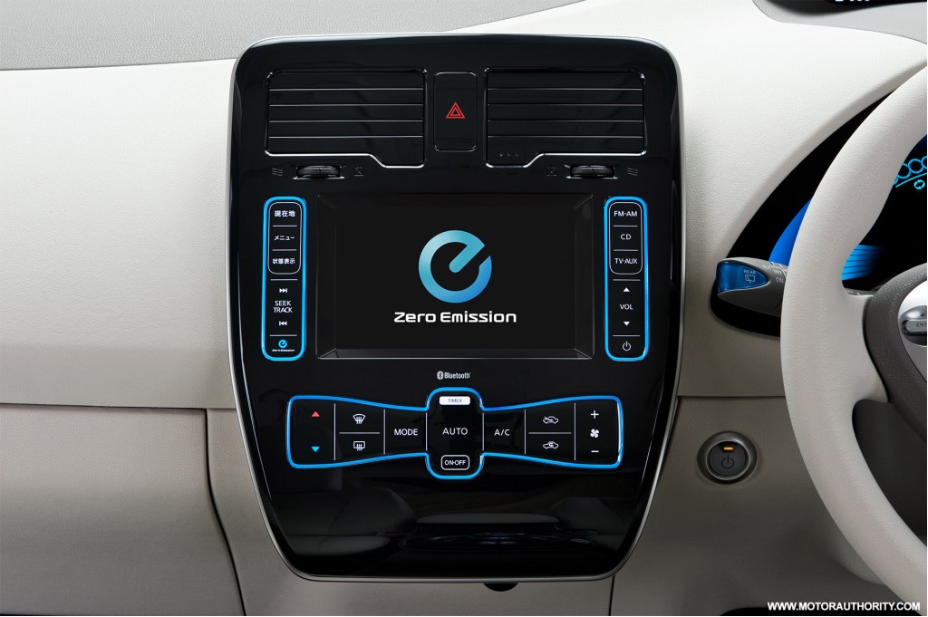 2011 Nissan LEAF: Smartphone Integration, Coming At Launch lead image