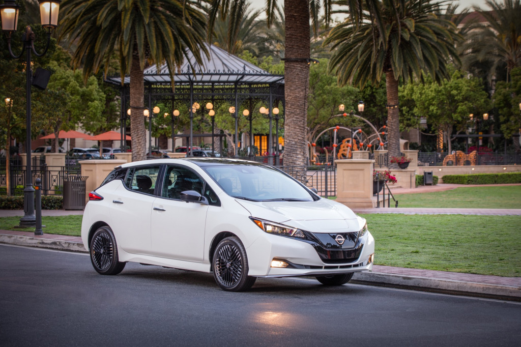 2023 Nissan Leaf sprouts a new look and pared down lineup