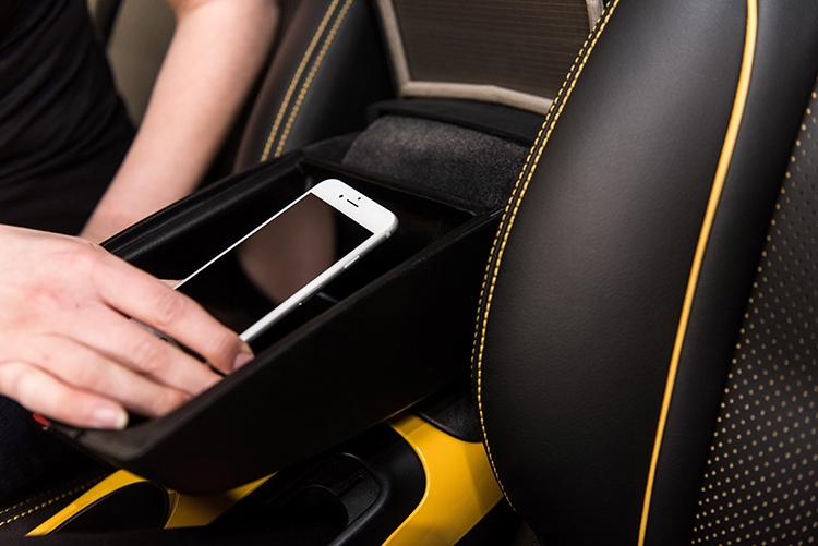 Nissan's solution to the distracted-driving problem? A 181-year-old armrest