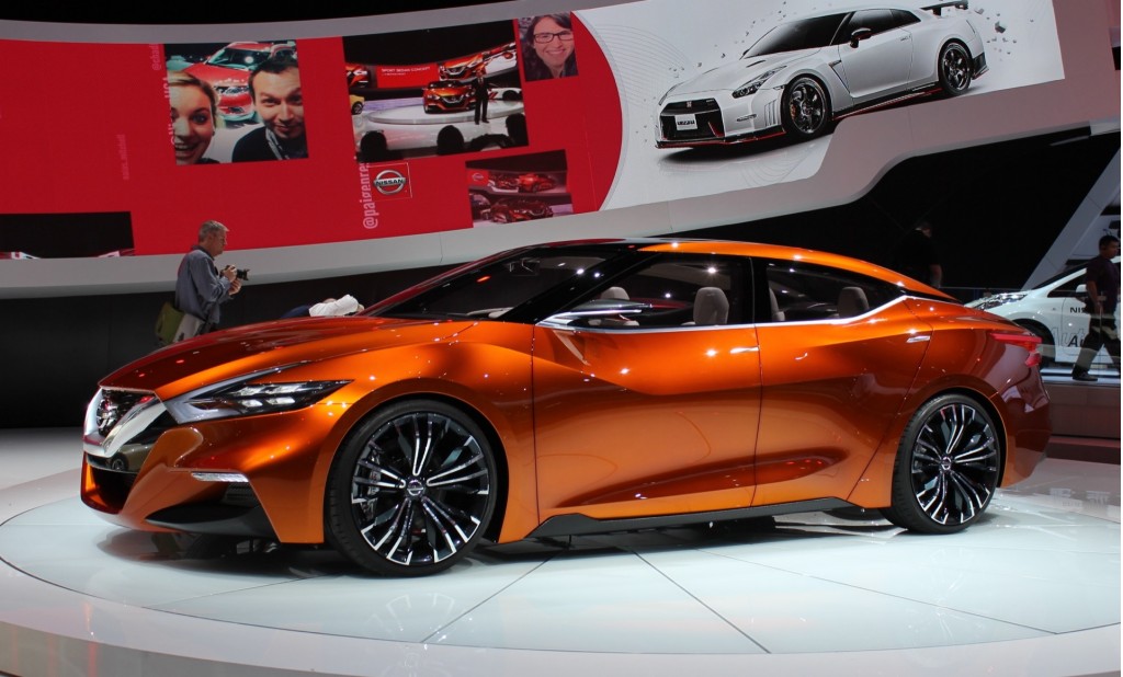 Nissan Sport Sedan Concept - 2014 Detroit Auto Show live photos