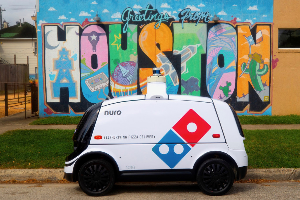 Nuro and Domino's autonomous pizza delivery