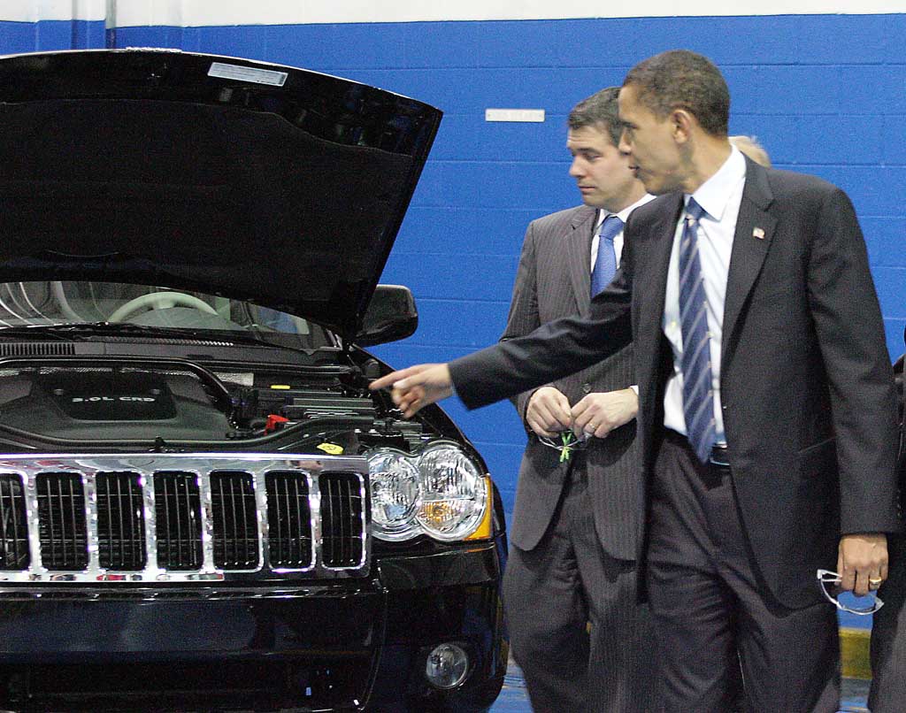 Obama at Chrysler Plant