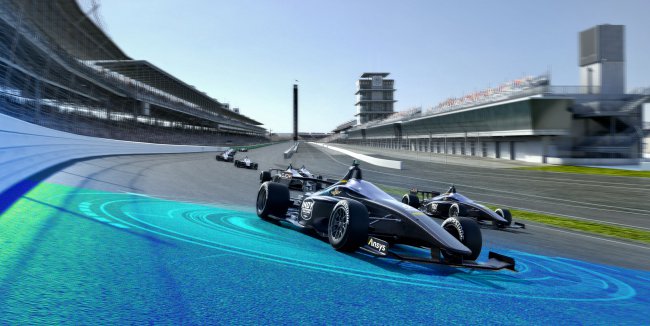 Open-cockpit Indy-style autonomous race cars for virtual challenge