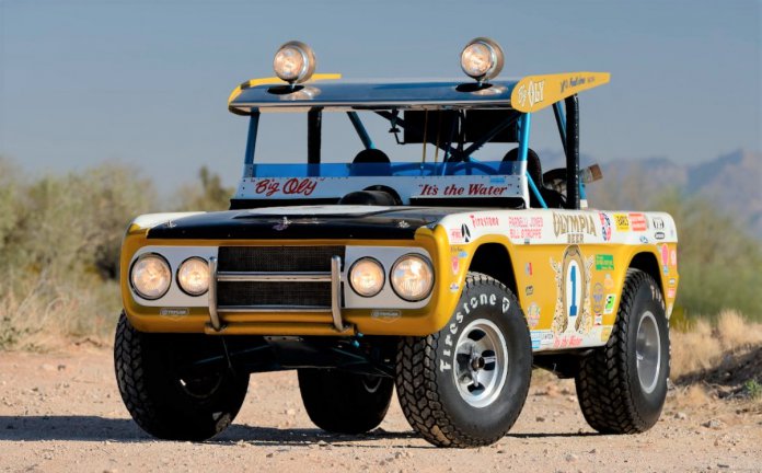 Parnelli Jones' Baja-raced Big Oly Ford Bronco sold for $1.87M