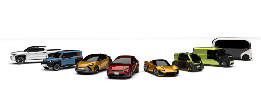 Jajaran kendaraan listrik Toyota yang direncanakan