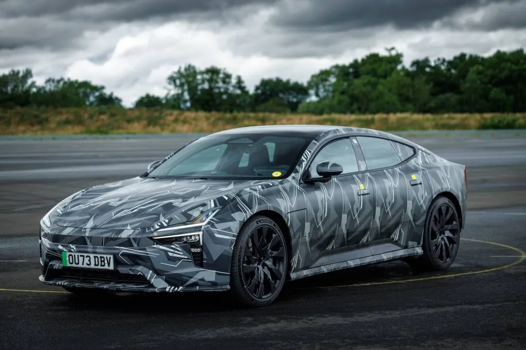 Polestar 5 prototype ride