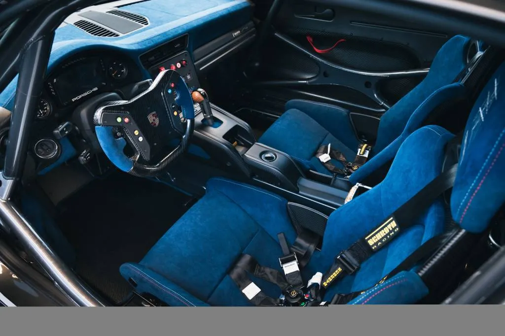 Porsche 935 tribute road car conversion by Lanzante