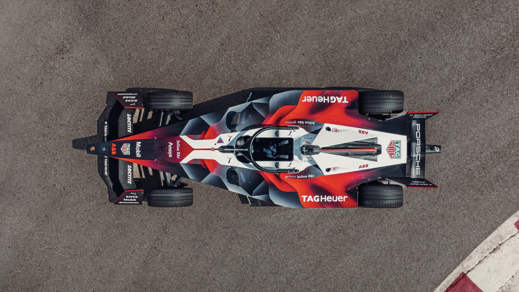 Porsche 99X Electric Gen3 Formula E race car