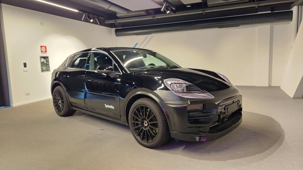 Electric Porsche Macan prototype