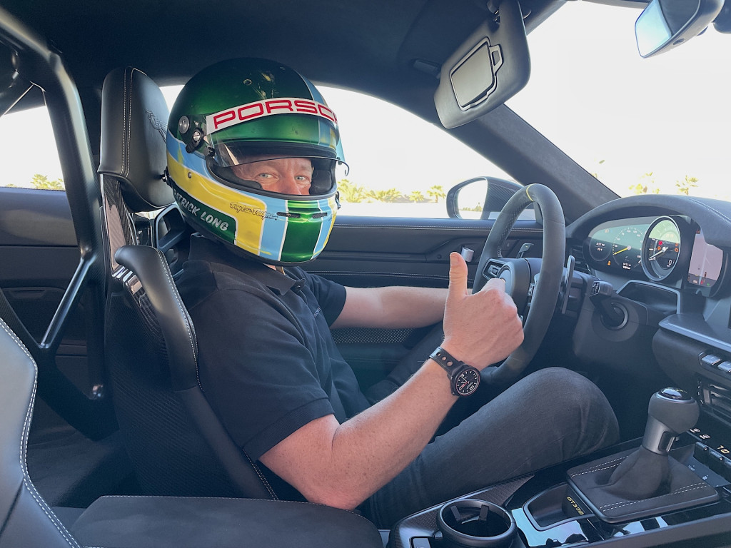 Patrick Long in the 2023 Porsche 911 GT3 RS