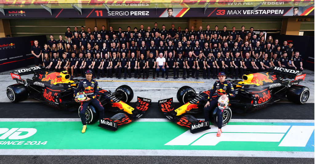 Red Bull Racing at the 2021 Formula One Abu Dhabi Grand Prix