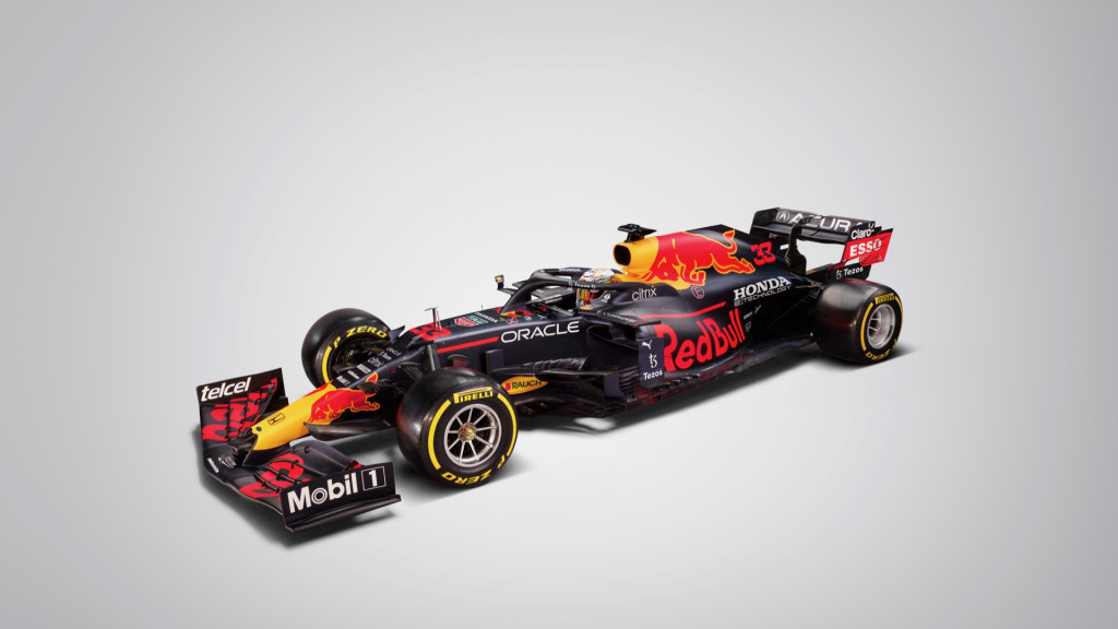 Red Bull RB16B with Acura badging for the 2021 United States Grand Prix