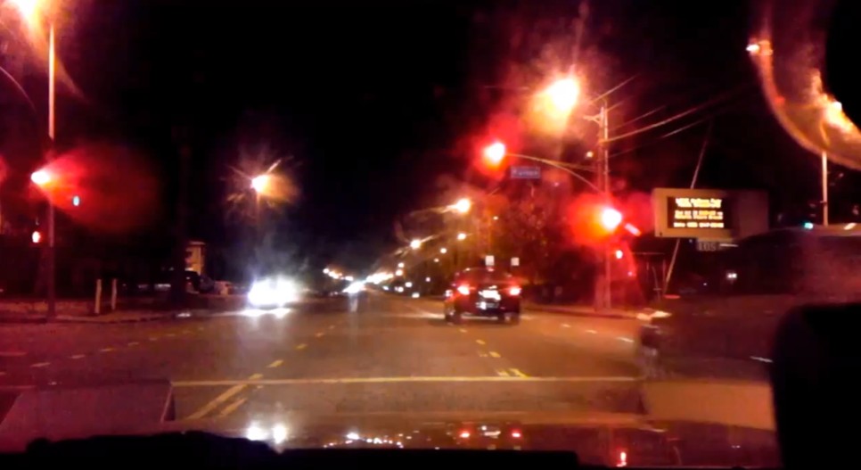 Chilling IIHS video shows dangers of running a red light