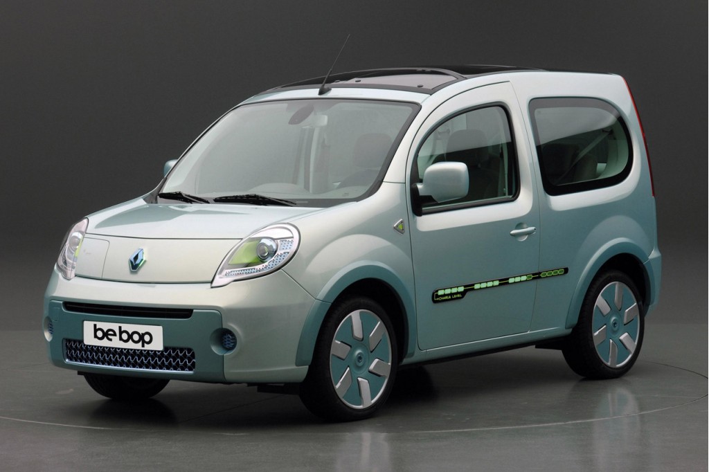 Renault Kangoo be bop ZE electric vehicle