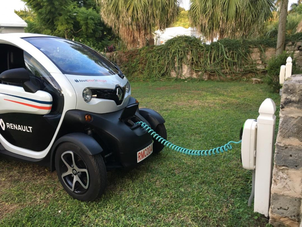 Рено электромобиль Twizy габариты