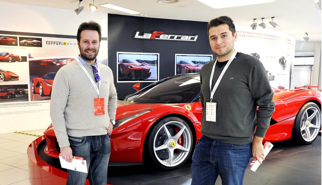 Riccardo Verdelli (right) and Gian Maria Lamberti