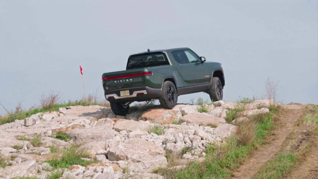 Rivian plant in Normal, Illinois, manufacturing its Enduro drive unit