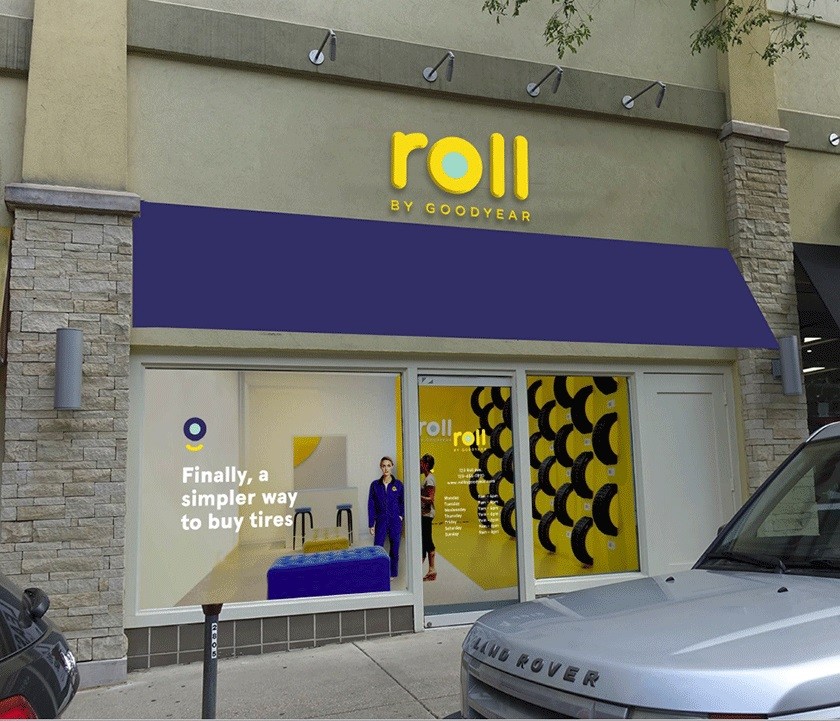 Roll by Goodyear trial store in Maryland