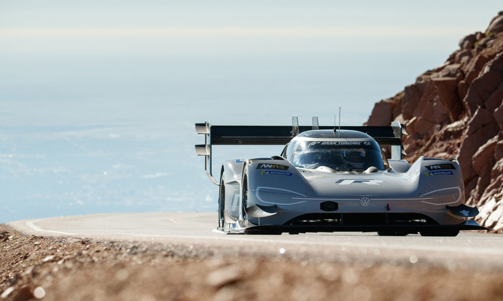 VW ID R electric racer smashes Pikes Peak record