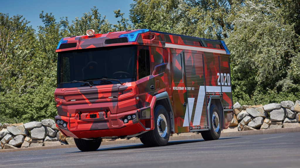 Rosenbauer RT electric truck