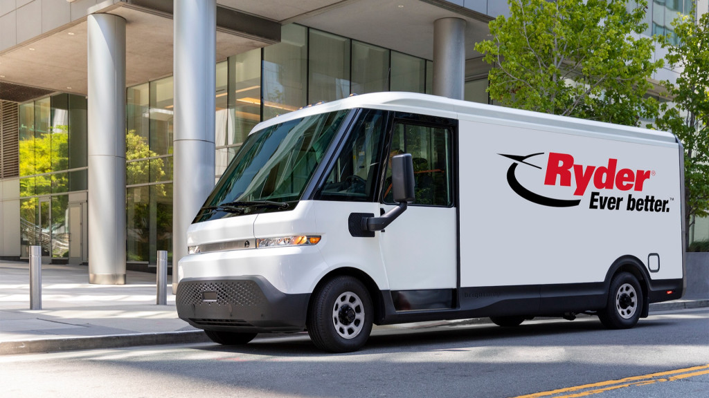 Ryder plans to acquire 4,000 BrightDrop electric vans through 2025