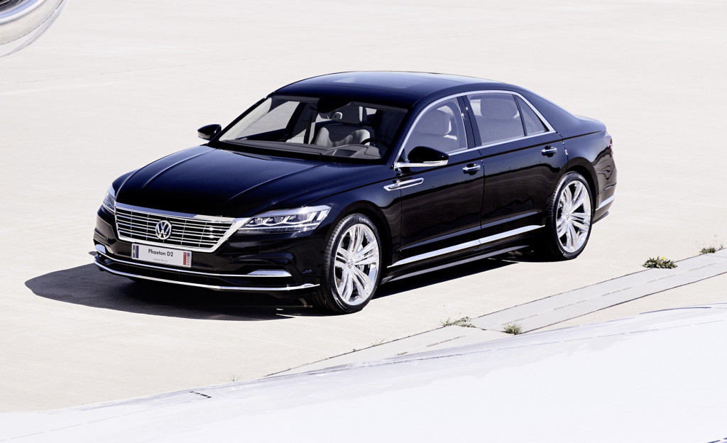 Second-generation Volkswagen Phaeton that never made production