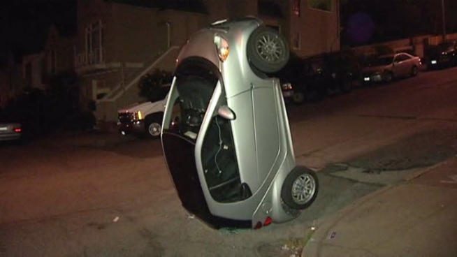 Another Downside Of The Smart Fortwo: Jerks Can Flip Your Car lead image