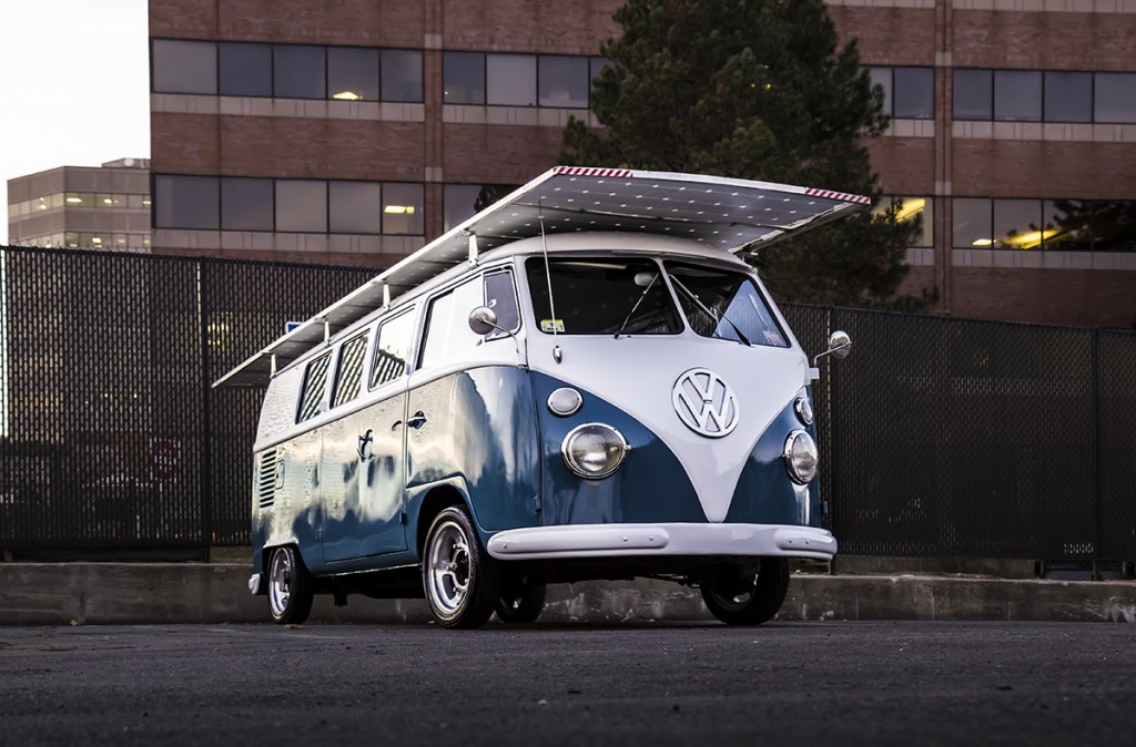 Tesla-powered classic 1966 VW Microbus delivers electric van life and you  can win it