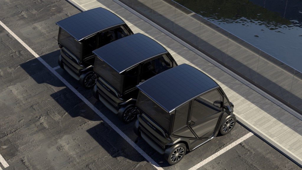 Solar city car fleet