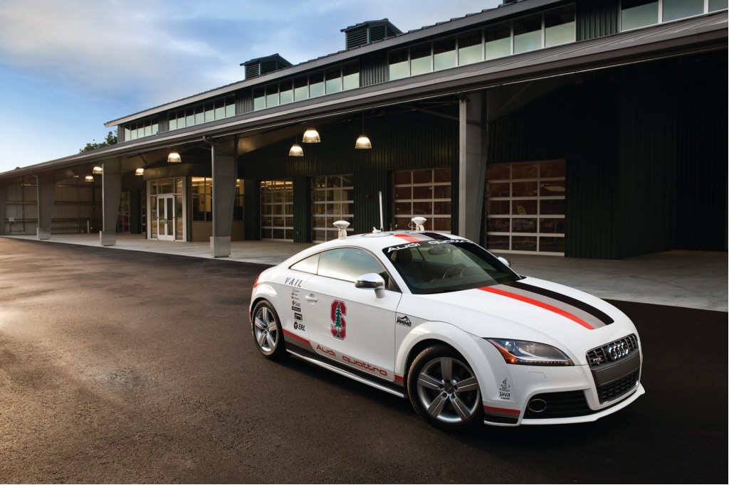 Stanford/Audi TTS autonomous Pikes Peak car, aka 'Shelley'