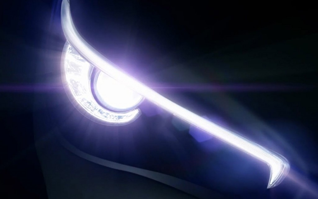 Teaser for 2014 Infiniti Q50 sedan