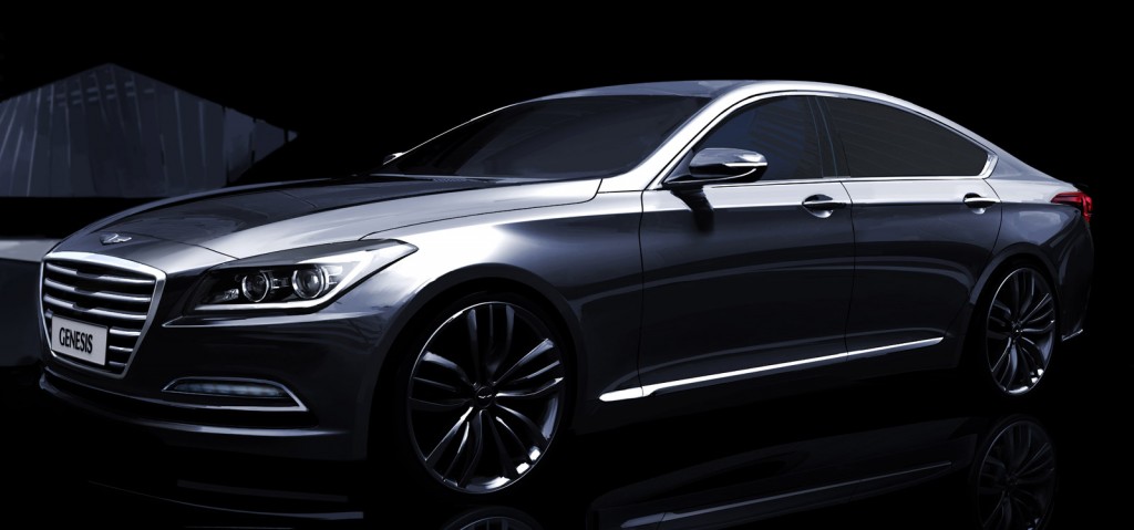 Teaser for 2015 Hyundai Genesis