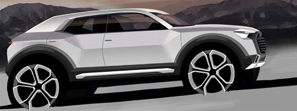 Teaser for 2016 Audi Q1
