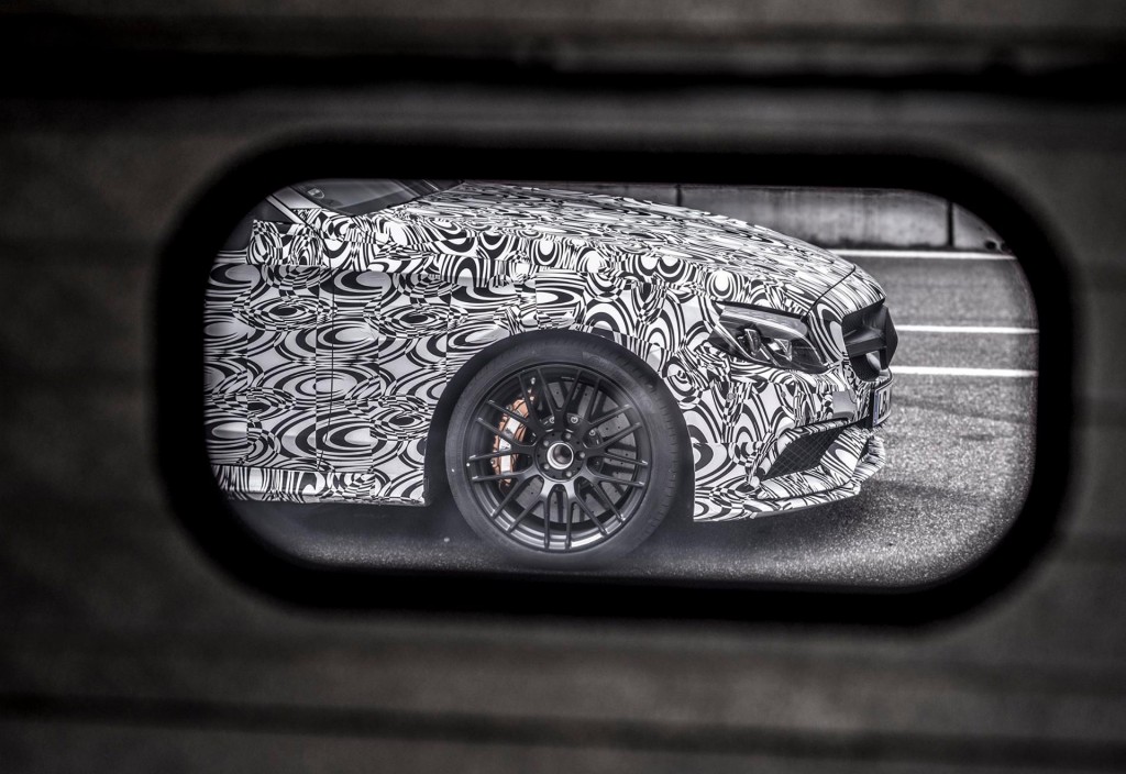 Teaser for 2017 Mercedes-AMG C63 Coupe