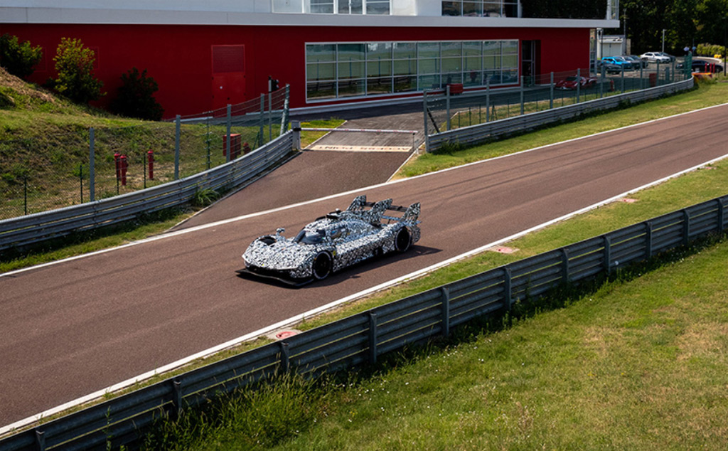 Watch Ferrari's Le Mans Hypercar hit 
