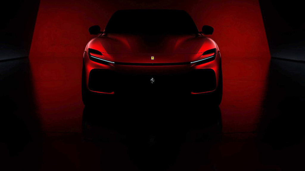 Teaser for Ferrari Purosangue debuting in 2022