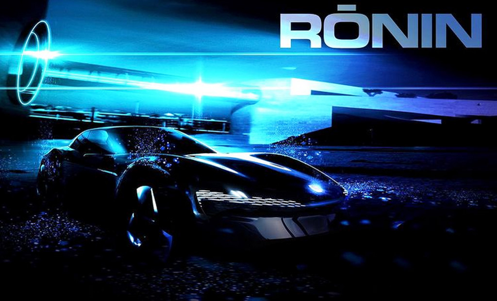 Teaser pour la voiture de sport électrique Fisker Ronin prévue en 2024