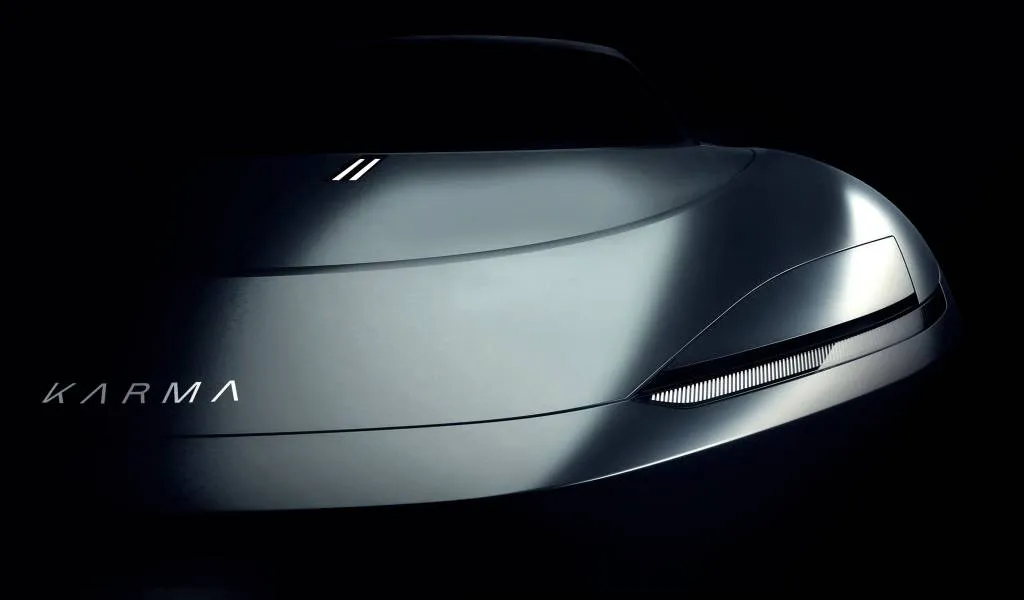 Teaser for Karma GT-UV Design Study Debuts at 2024 Monterey Car Week