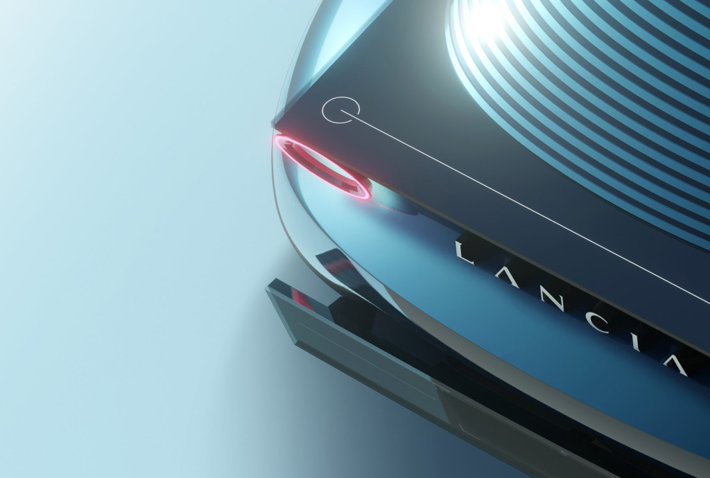 Teaser for Lancia concept debuting on April 15, 2023