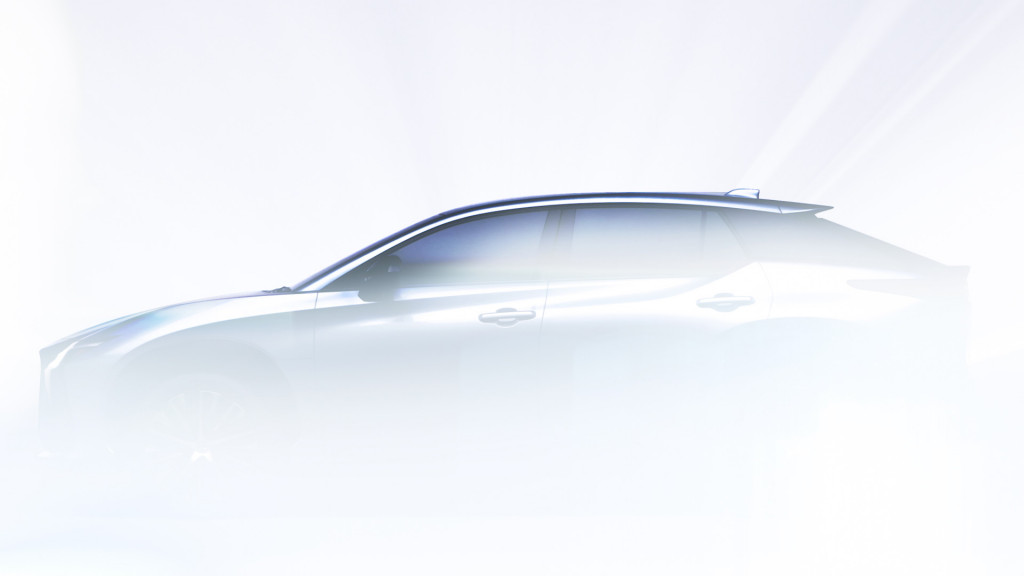 Lexus RZ teaser to debut in 2022