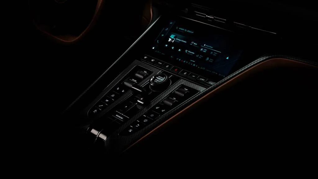Teaser for next-generation Aston Martin DB grand tourer