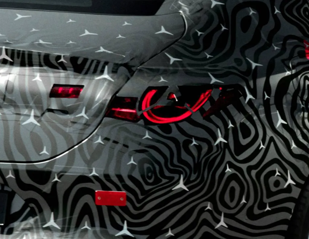 Teaser for 2026 Mercedes-Benz CLA-Class