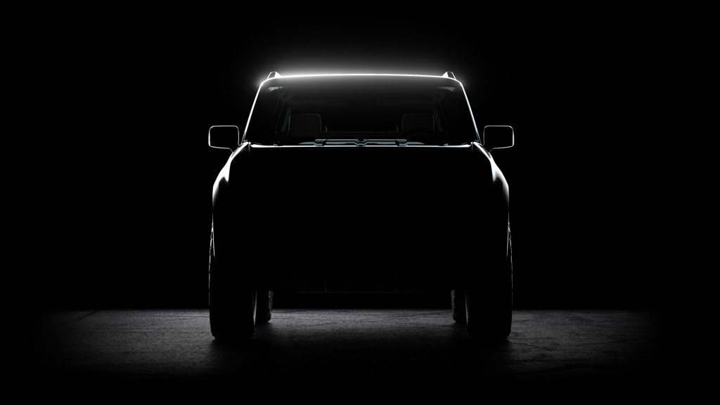 Teaser for Scout SUV concept
