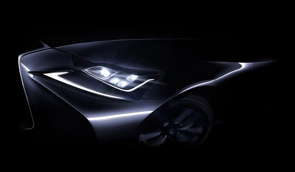 Lexus to debut updated IS at 2016 Beijing Auto Show